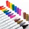 12 colors Acrylic Paint Pens for Porcelain, Professional Ceramic painting, Water-based, Medium Point, Water and Fade Resistant, DIY on Mugs and other Ceramics for Permanent Collection
